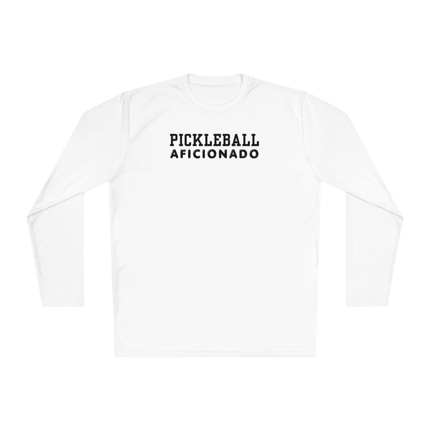 Pickleball Aficionado Long Sleeve Performance Tee