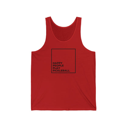 Happy People Play Pickleball Tank Top