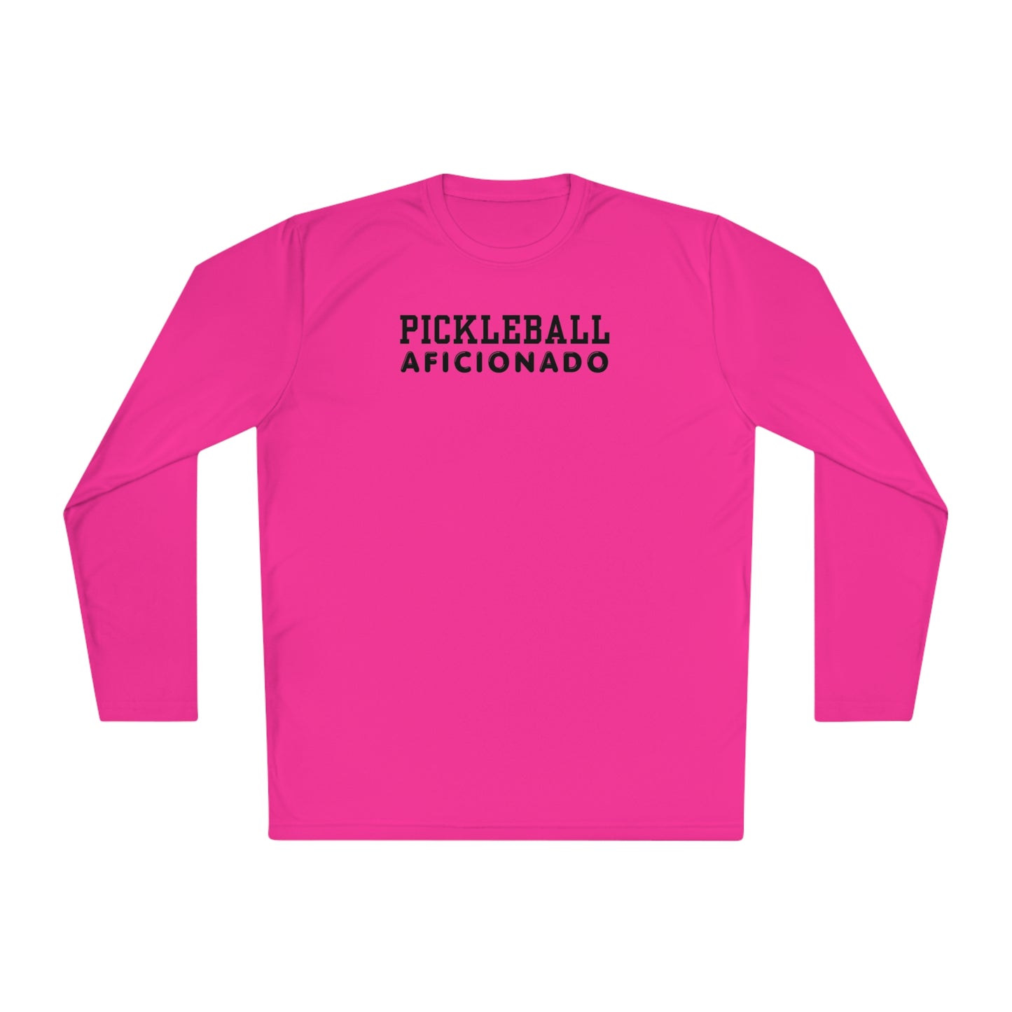 Pickleball Aficionado Long Sleeve Performance Tee