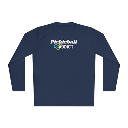 Pickleball Addict Long Sleeve Performance Tee