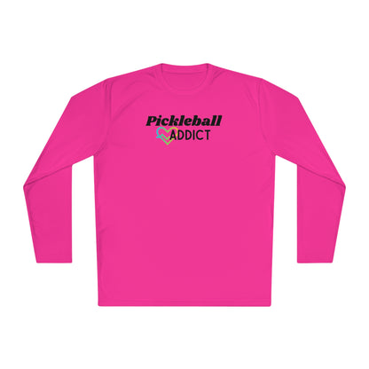 Pickleball Addict Long Sleeve Performance Tee