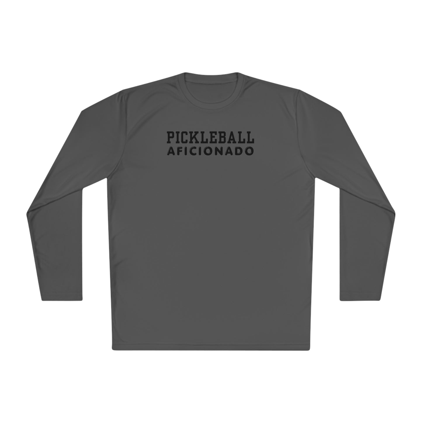 Pickleball Aficionado Long Sleeve Performance Tee